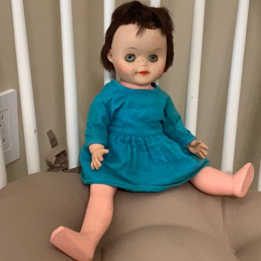 Freckle faced 60s doll
